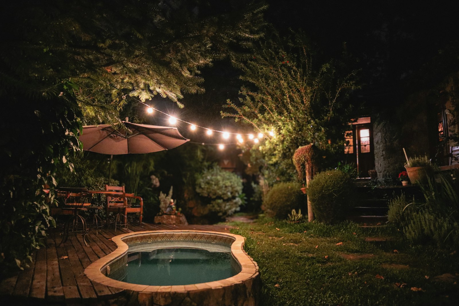 In-ground spa and pool — Anchor Bay Pool Service